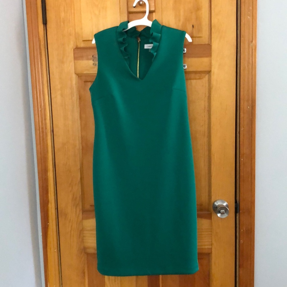 Green dress